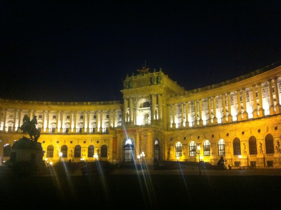 Hofburg at Night 