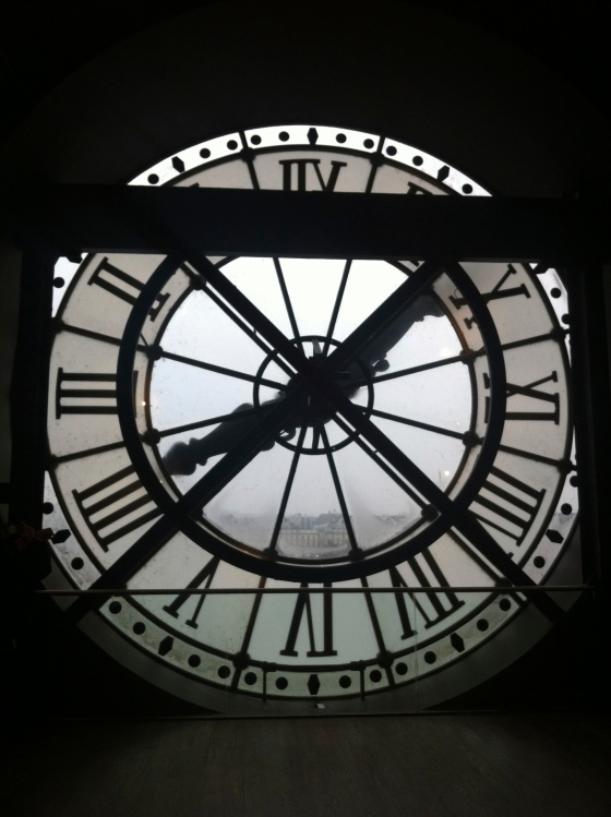 The clock inside the Musse d'Orsay 