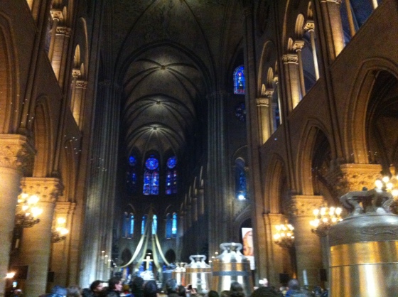 Inside Notre Dame 