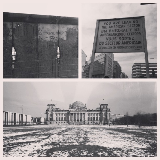 Checkpoint Charlie, Berlin Wall, Bundestag / German Parliament 
